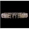 Image 2 : 0.65 ctw Diamond Bracelet - 14KT White Gold