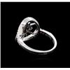 Image 3 : 0.50 ctw Diamond Ring - 14KT White Gold