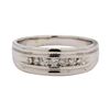 Image 2 : 0.30 ctw Diamond Ring - 14KT White Gold