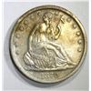Image 1 : 1870-S SEATED HALF DOLLAR, AU