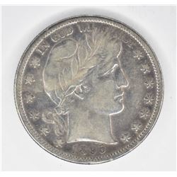 1895-S BARBER HALF DOLLAR, VF