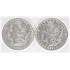 Image 1 : 1886 & 1887 CH BU MORGAN DOLLARS