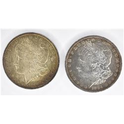 1884-O & 1885-O BU MORGAN DOLLARS