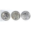 Image 2 : 3 - 1945-S WALKING LIBERTY HALF DOLLARS