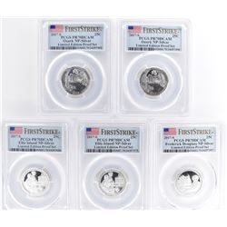 5 - 2017-S 25C Silver NP Quarter PCGS PR70DCAM