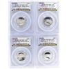 Image 1 : 4 - 2014-S SILVER PCGS PR70DCAM (Flag Label)