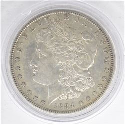 1884-S MORGAN DOLLAR XF/AU
