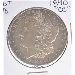 1890-CC  MORGAN DOLLAR AU