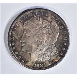 1881-S MORGAN DOLLAR  CH BU+