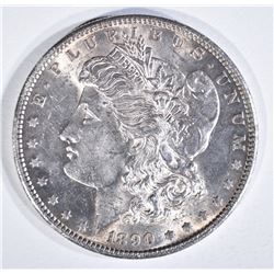 1890-S MORGAN DOLLAR  CH BU