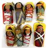Image 1 : 8 Vintage Skookum Mailer Dolls