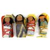Image 3 : 8 Vintage Skookum Mailer Dolls