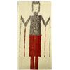 Image 2 : Vintage Native American Navajo Yei Wool Textile