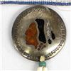 Image 2 : Native American Beadwork and Sterling Pendant