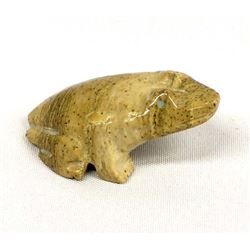 Native American Zuni Carved Stone Frog Fetish