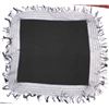 Image 3 : Large Beautiful Black Fringed Shawl