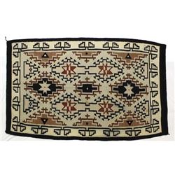 Large Mexican Wool Textile Rug