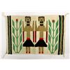 Image 1 : Vintage Native American Navajo 2 Yei Wool Rug