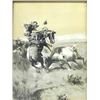 Image 2 : Vintage Framed Charles M. Russell Print