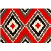 Image 2 : Gorgeous Brand New Anasazi Traders 100% Wool Rug