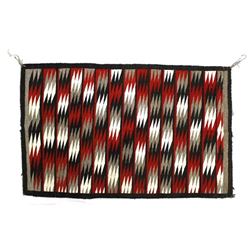 Native American Navajo Wool Textile Rug