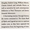 Image 3 : Myths and Legends edited by Mike Ashley