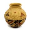 Image 1 : Beautiful Textured Mata Ortiz Pottery Jar, B. Tena
