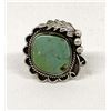 Image 1 : Navajo Sterling Turquoise Ring, Size 7.5