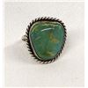 Image 1 : Vintage Navajo Sterling Turquoise Ring, Size 7.5