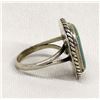 Image 2 : Vintage Navajo Sterling Turquoise Ring, Size 7.5