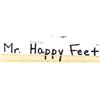 Image 3 : Original Oil Painting ''Mr. Happy Feet''