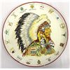 Image 1 : Vintage Chetek Wisconsin Metal Souvenir Tray