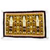 Image 1 : Native American Navajo Yei Wool Textile Rug