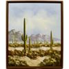 Image 1 : Original Arizona Saguaro Painting by Cole