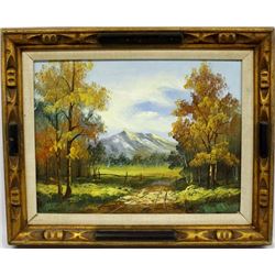 Framed Original Oil Painting by J. Childe