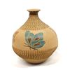 Image 1 : Mata Ortiz Carved Pottery Butterfly Jar by Pinion