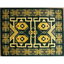 Gorgeous Brand New Anasazi Traders 100% Wool Rug