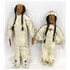Image 1 : 2 Native American Plains Indian Wood Dolls