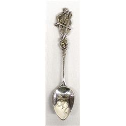 European 800 Silver Collector's Spoon