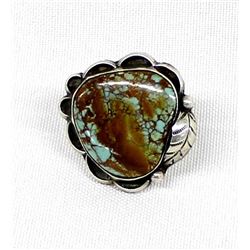 Native American Navajo Sterling Turquoise Ring