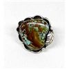 Image 1 : Native American Navajo Sterling Turquoise Ring