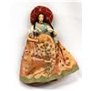 Image 1 : Vintage Mexican Senorita Cloth Doll on Stand