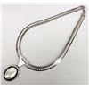 Image 2 : Sterling Silver & Mother of Pearl Necklace