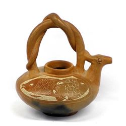 Asian Pottery Kettle