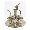Image 1 : Turkish Silvertone Zam Zam Drinking Serving Set