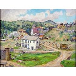 Irene Fowler - Oil on Board