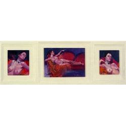 Betty Billups - Triptych Oils