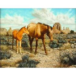 Frank D. Miller - Oil on Board