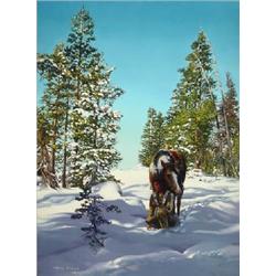 Harl Nobles - Oil on Board