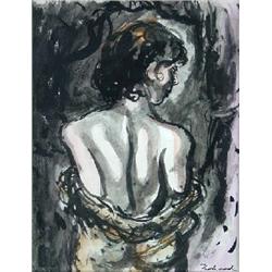 Aaron Bohrod - Ink & Watercolor